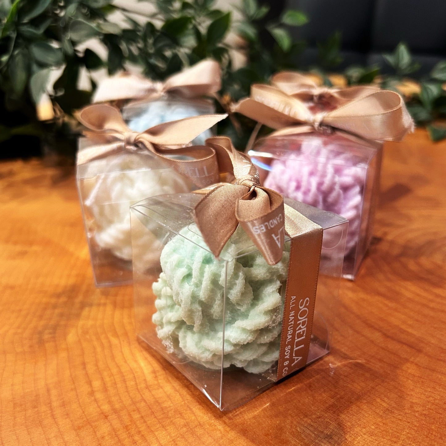 Locally-Made Mini Yarn Candles