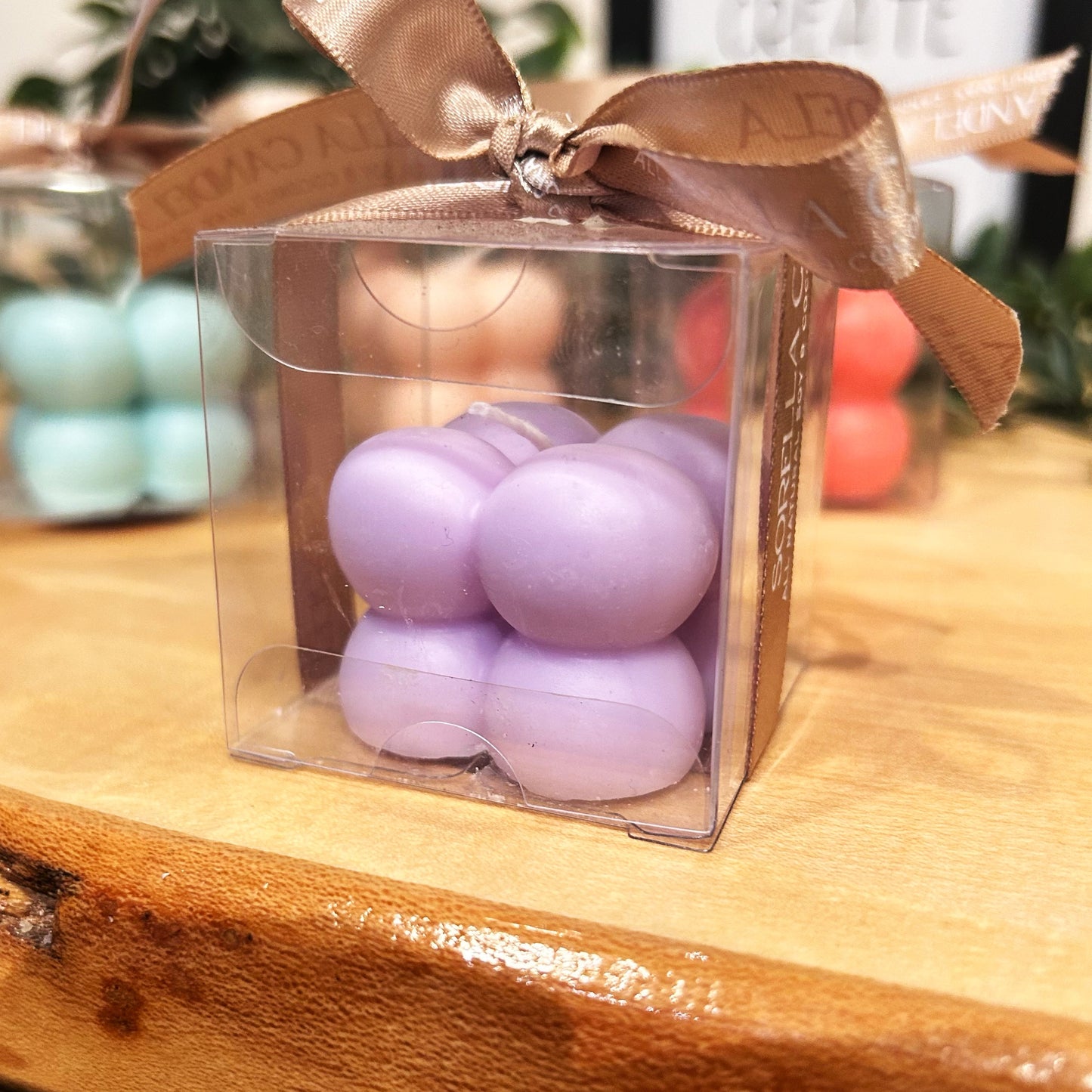 Locally-Made Mini Bubble Candles